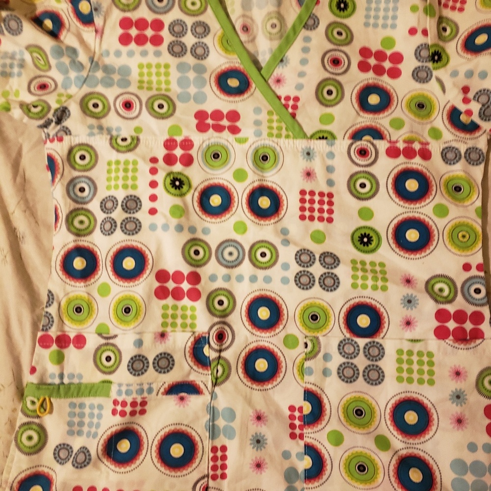 Scrub Top - Picture 2 of 2